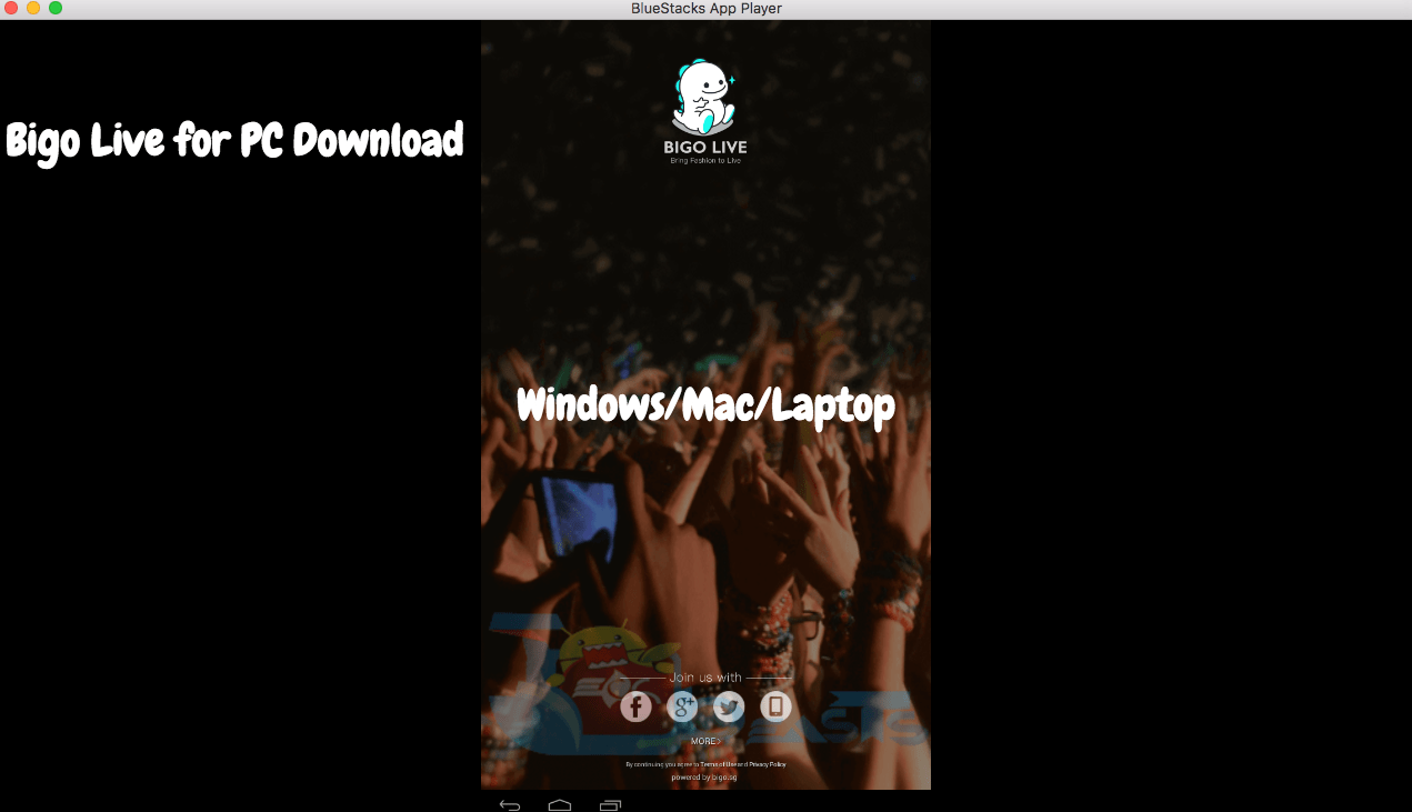 Bigo live download for mac